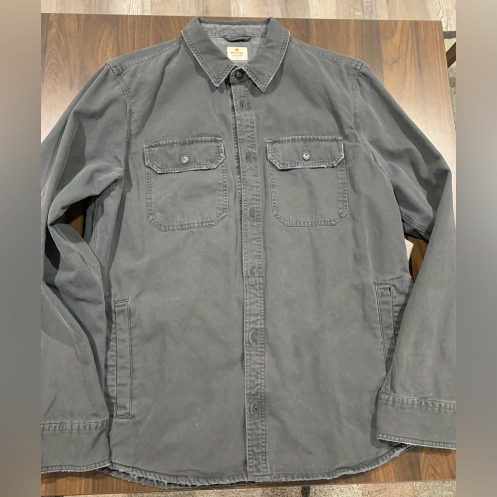 Marine Layer Mens Shirt Jacket